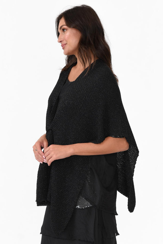 Dublin Black Metallic Wrap