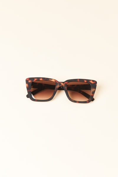 Elba Dark Tortoiseshell Sunglasses