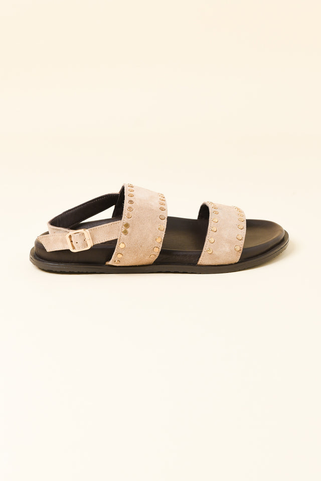 Elyse Sand Suede Sandal