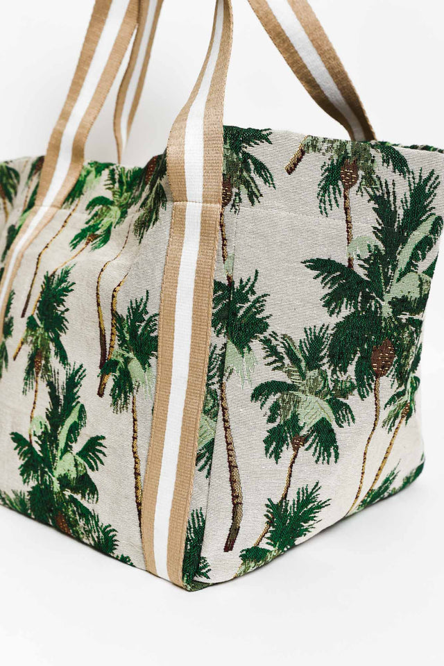 Encino Green Palm Tote Bag image 2