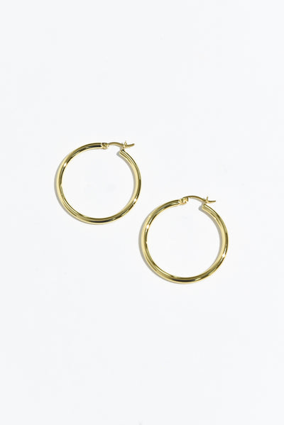 Erika Gold Hoop Earrings