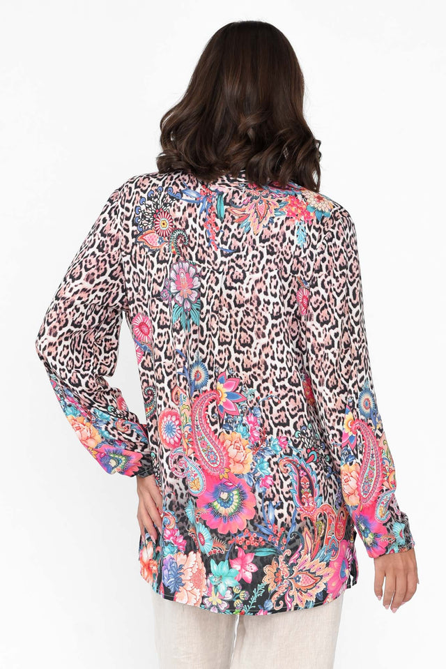 Esperance Blush Leopard Shirt