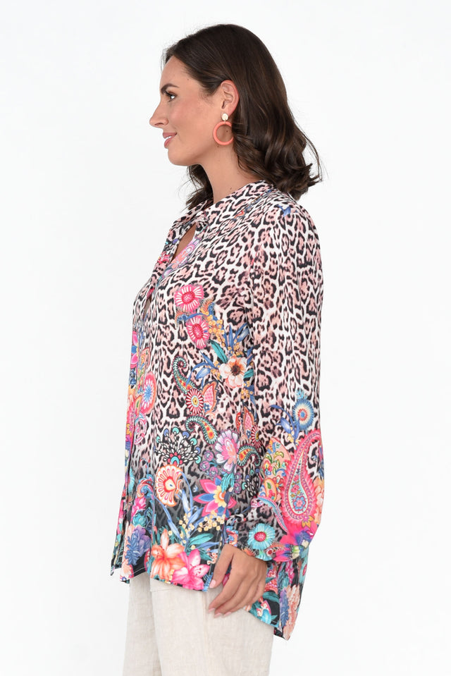 Esperance Blush Leopard Shirt