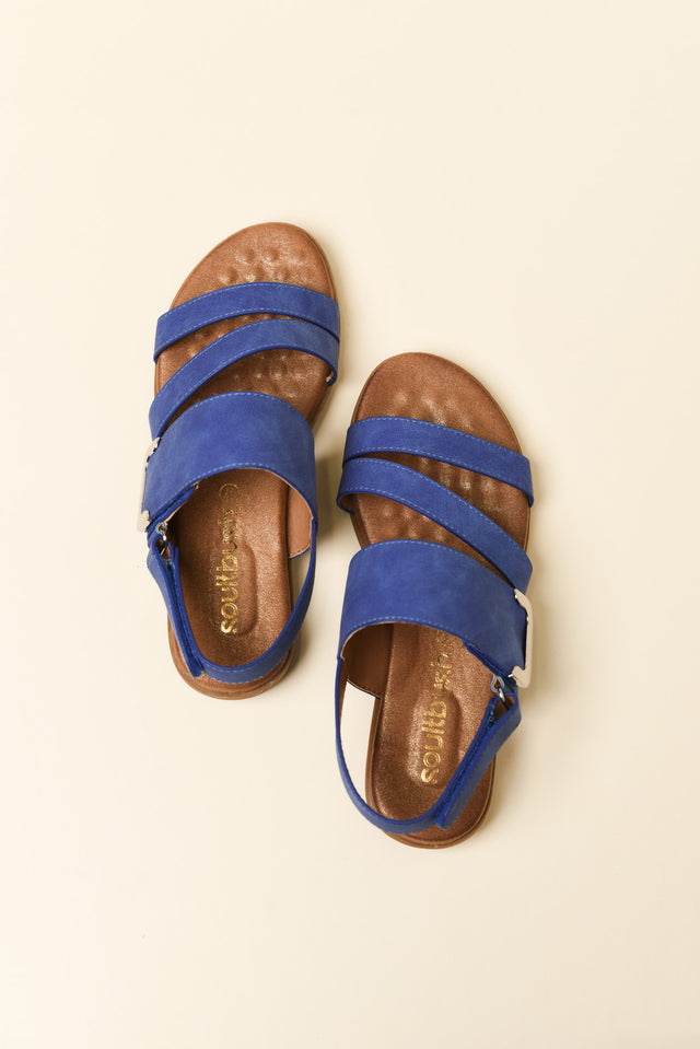 Flinders Blue Velcro Sandal image 4