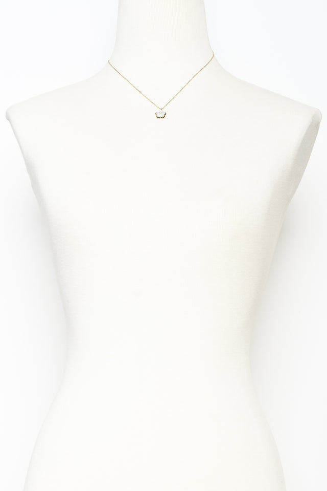 Flores Gold Plated Flower Necklace image 2