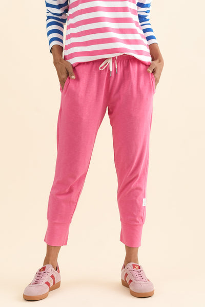 Fundamental Brunch Hot Pink Cotton Sweatpants