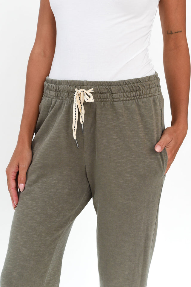 Fundamental Brunch Khaki Cotton Pants image 4