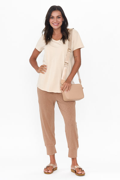 Fundamental Brunch Cotton Pant - White main image 0