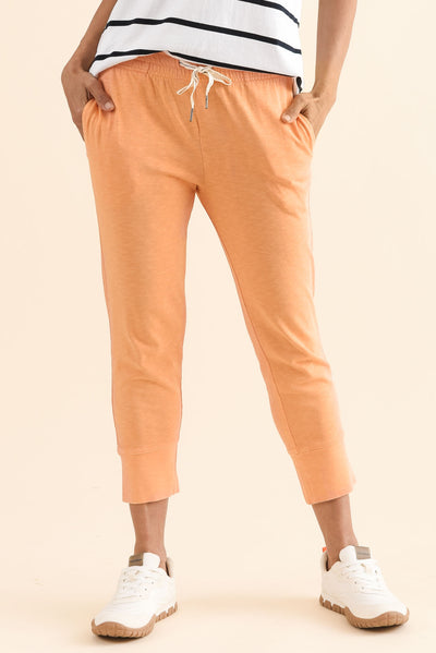 Fundamental Brunch Peach Cotton Sweatpants