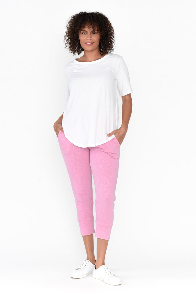 Fundamental Brunch Candy Pink Cotton Pants