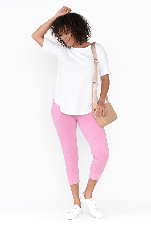 Fundamental Brunch Candy Pink Cotton Pants