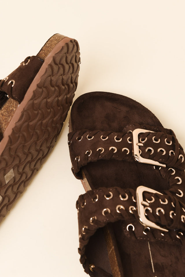 Gade Chocolate Studded Slide image 3