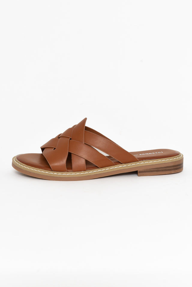 Gari Tan Strappy Slide
