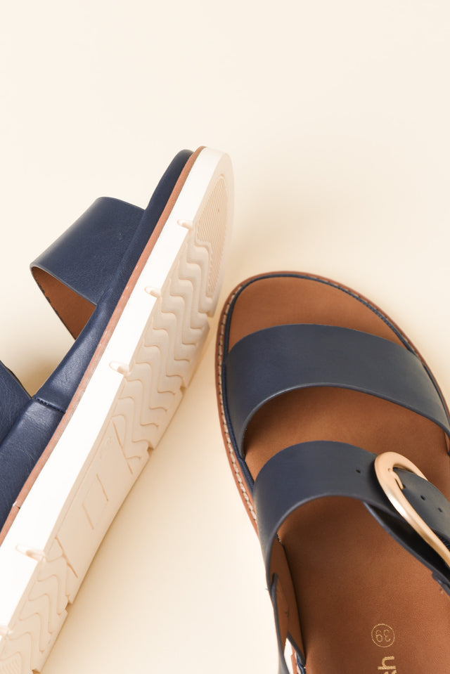Garie Navy Buckle Sandal image 3