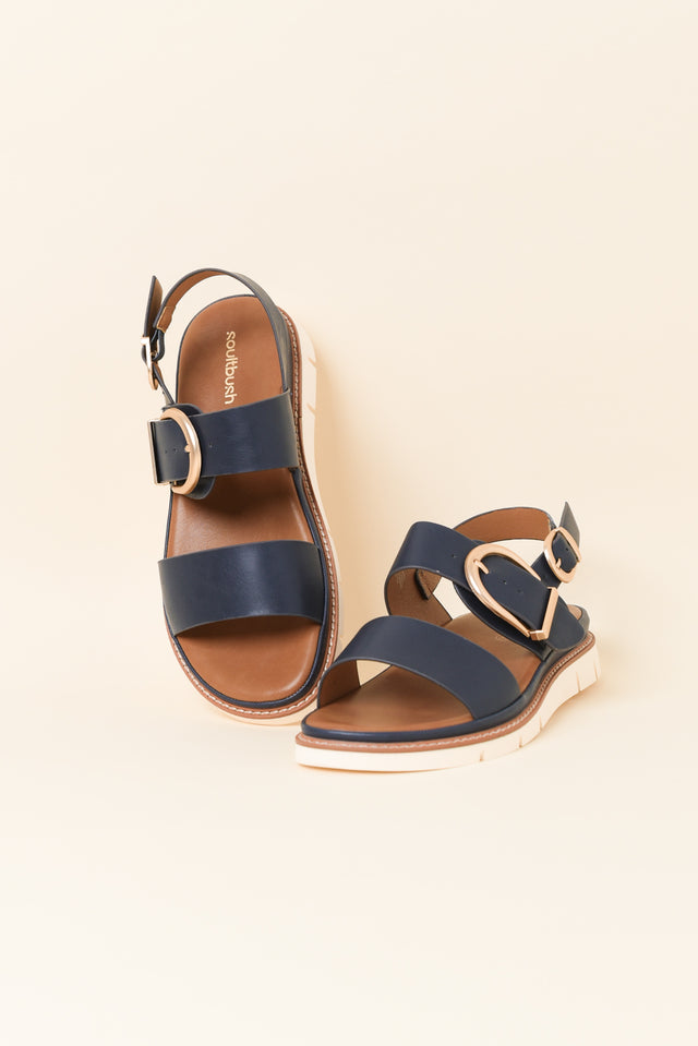 Garie Navy Buckle Sandal image 2