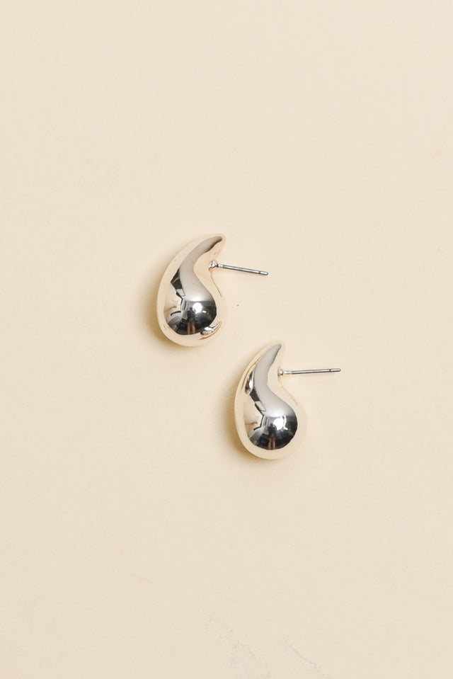 Halycon Silver Teardrop Earrings image 1