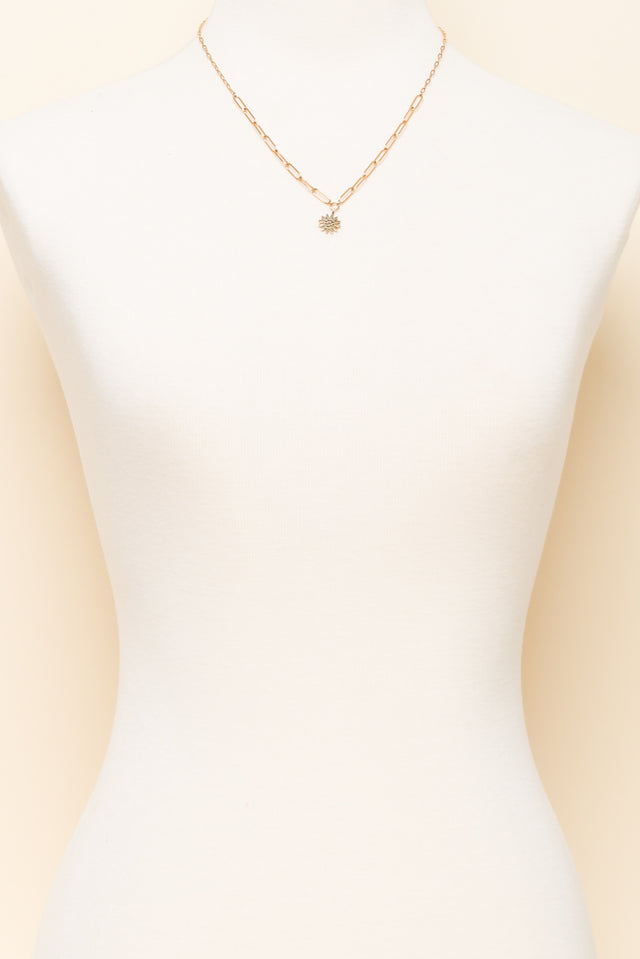 Harmonia Gold Daisy Necklace