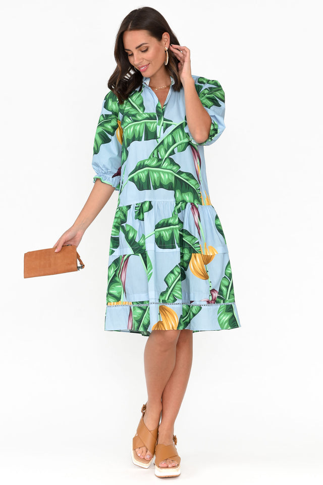 Hayes Tropicana Cotton Poplin Dress image 1