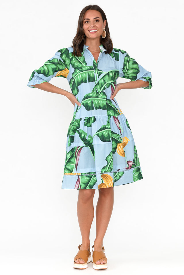 Hayes Tropicana Cotton Poplin Dress image 6