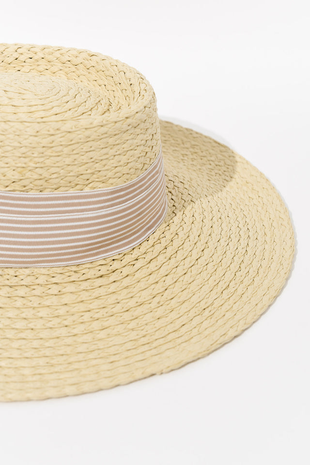 Hayman Natural Raffia Capeline image 4