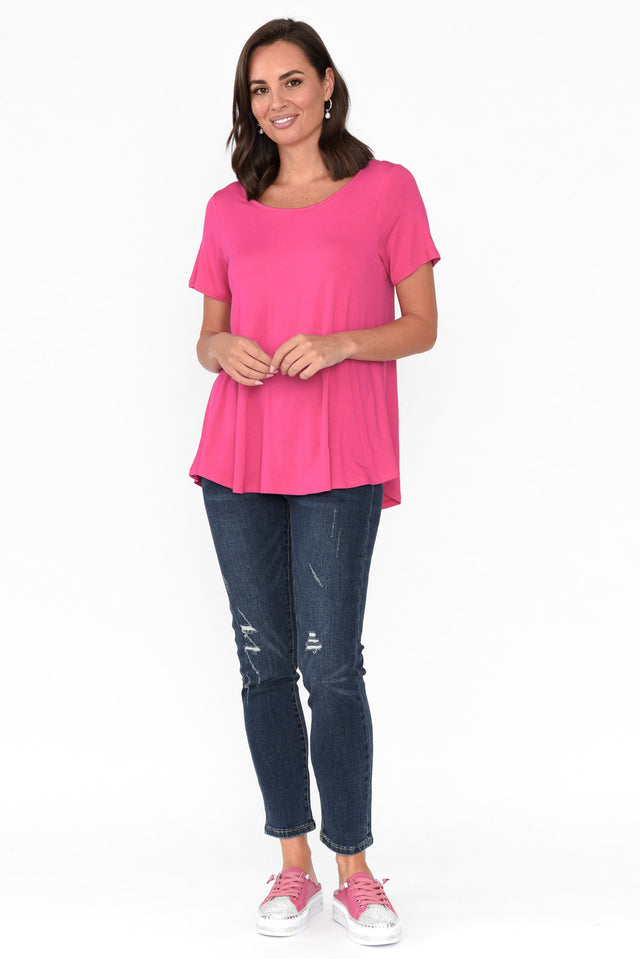 Zadie Distressed Dark Blue Stretch Jeans