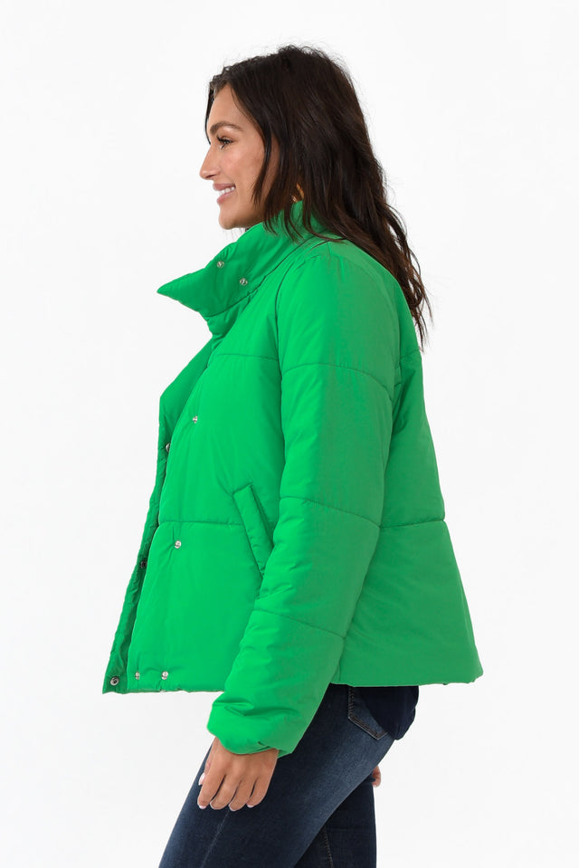 Hudson Green Puffer Jacket