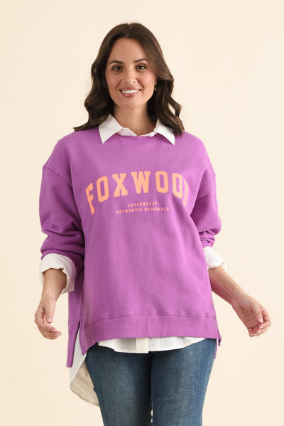 Interval Purple Crewneck Sweatshirt