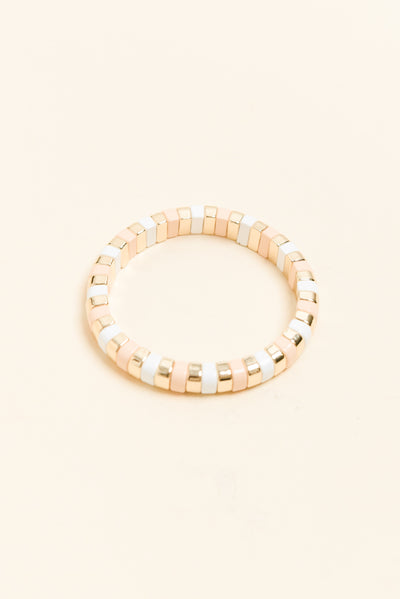 Isabelli Gold Beaded Bracelet
