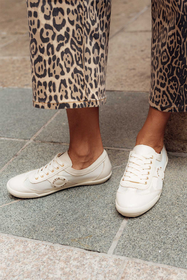 Jamie Cream Mesh Sneaker image 2