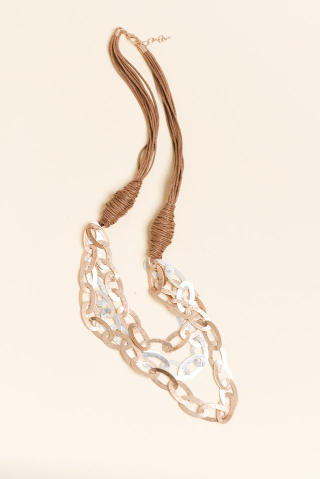 Jireh Gold Linked Necklace