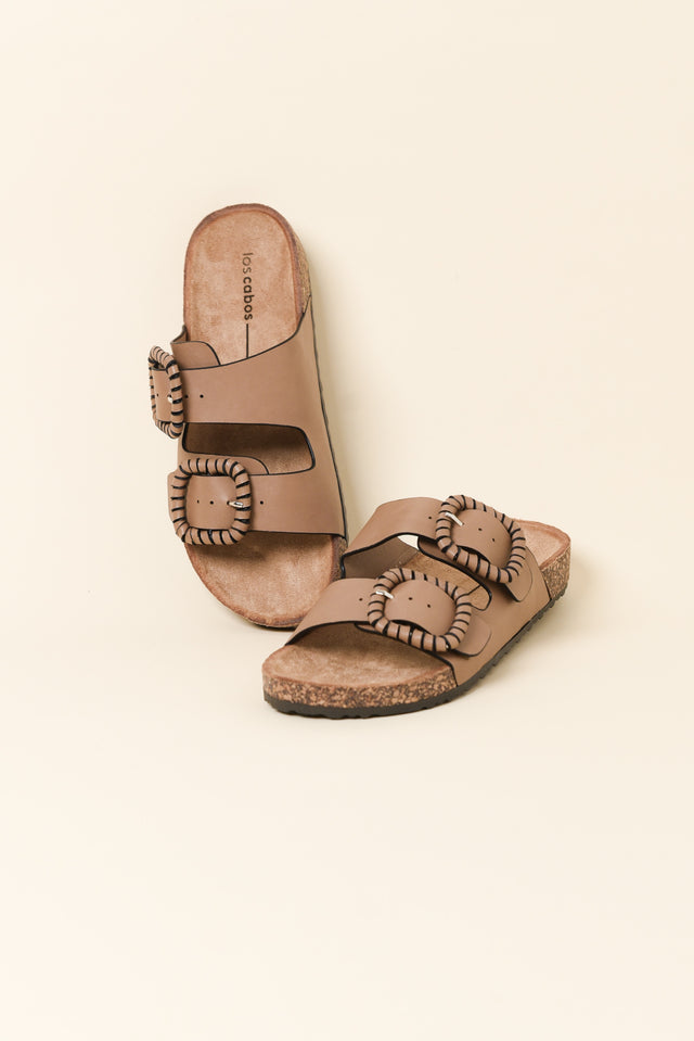 Jirona Tan Buckle Slide image 2