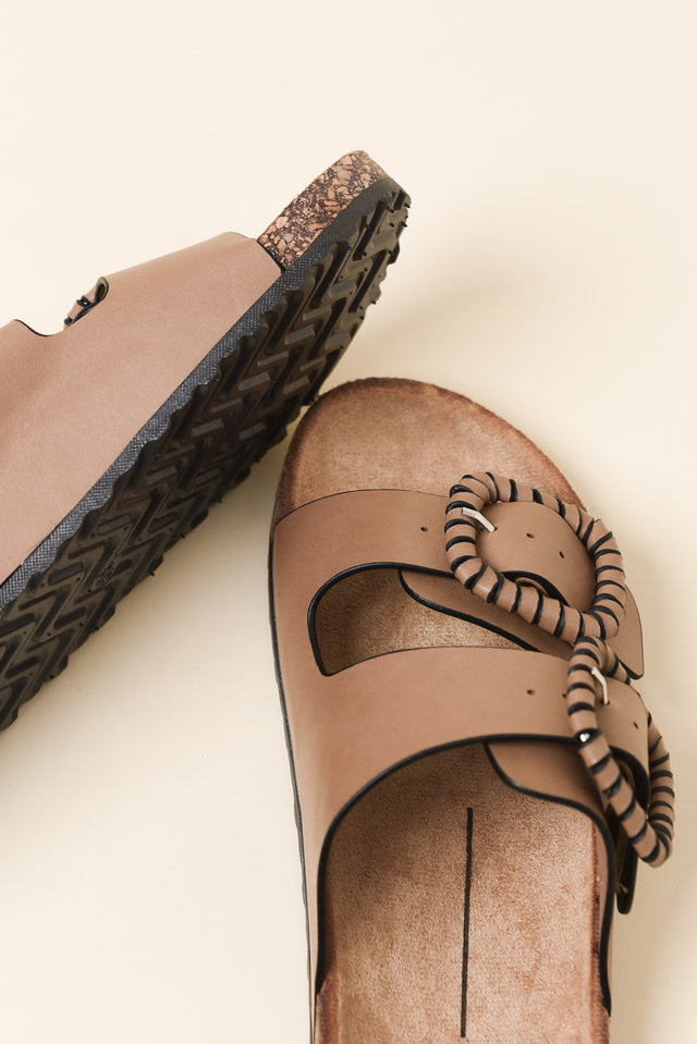 Jirona Tan Buckle Slide image 3