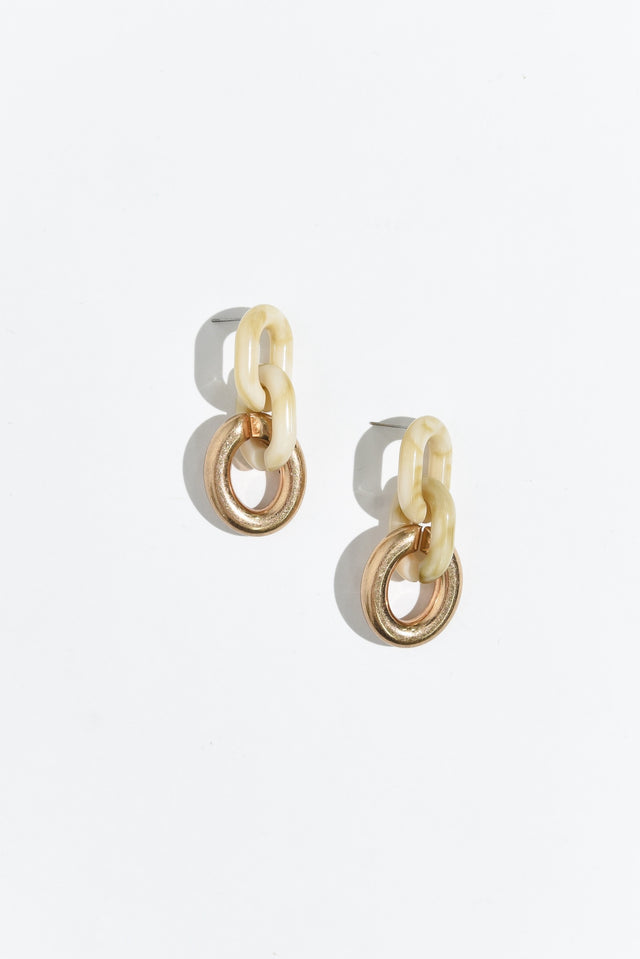 Judy Rose Gold Link Earrings