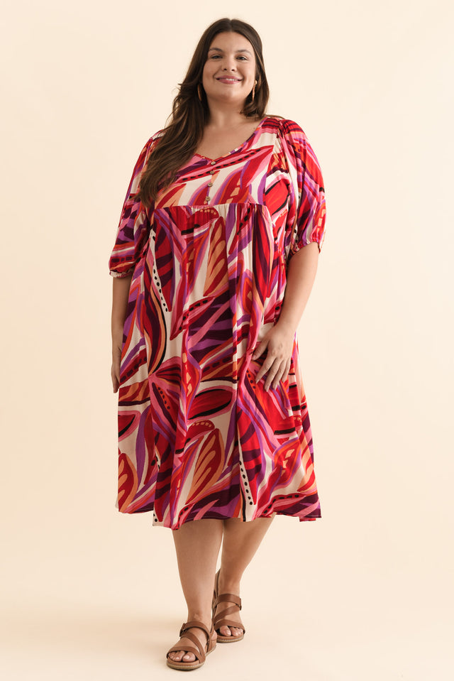 plus-size,curve-dresses,plus-size-sleeved-dresses,plus-size-below-knee-dresses,plus-size-summer-dresses,alt text|model:Gabby