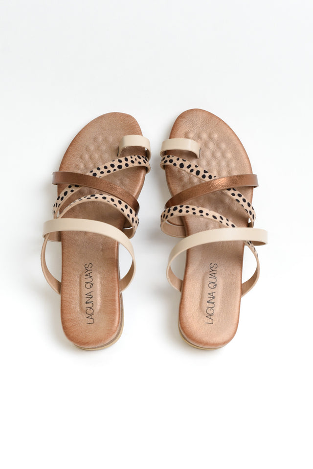 Kalua Natural Cheetah Strappy Slide image 4