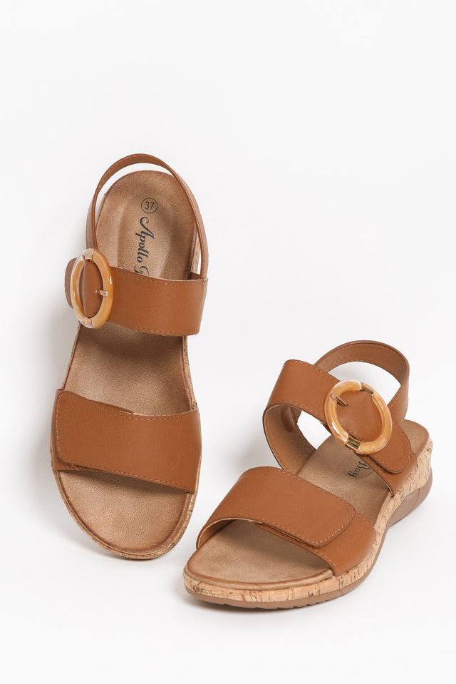 Katherine Tan Velcro Buckle Sandal image 3