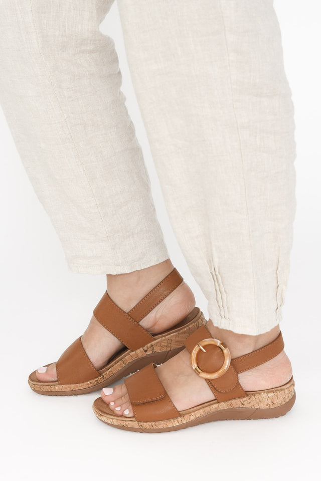 Katherine Tan Velcro Buckle Sandal image 6