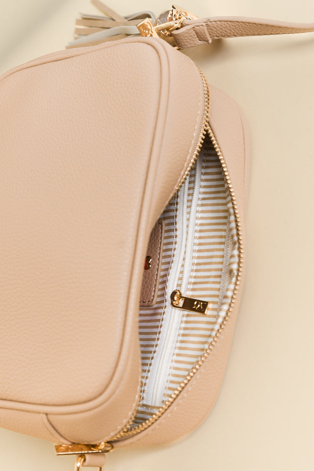 Katie Beige Crossbody Bag image 3