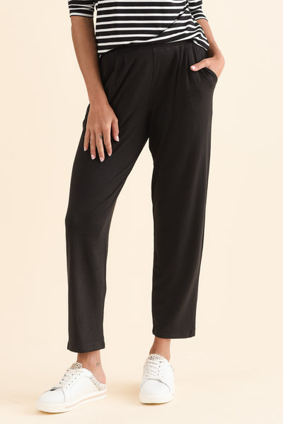 Kennedy Black Stretch Pocket Pants