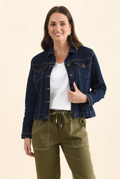 Kimbra Blue Denim Stretch Jacket
