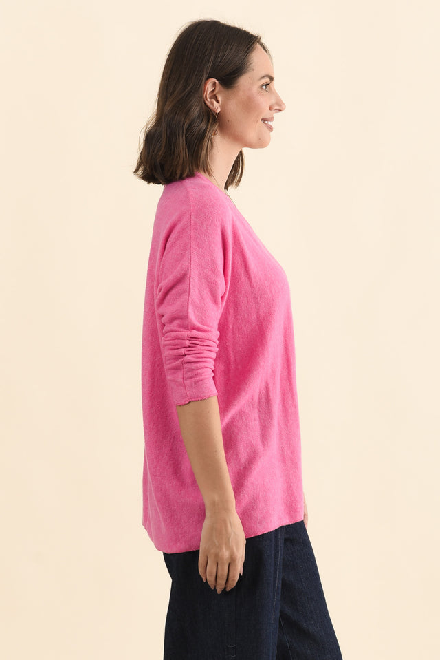Lakin Pink Knit Jumper image 4