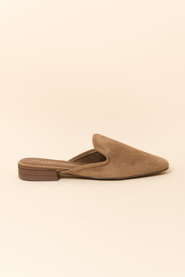 Landi Tan Suede Mule