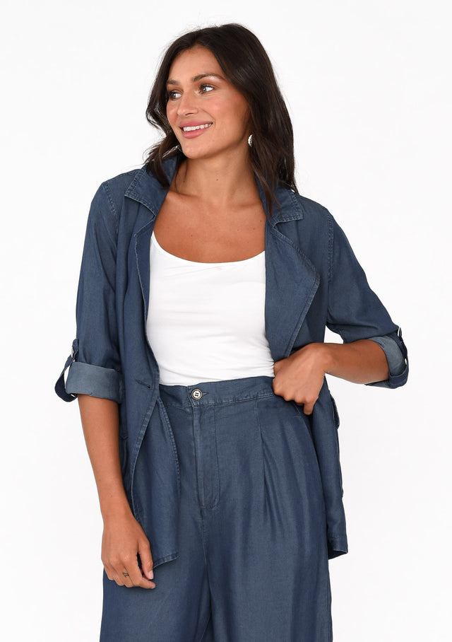 Lara Blue Denim Jacket