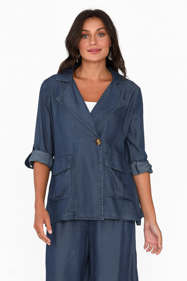 Lara Blue Denim Jacket