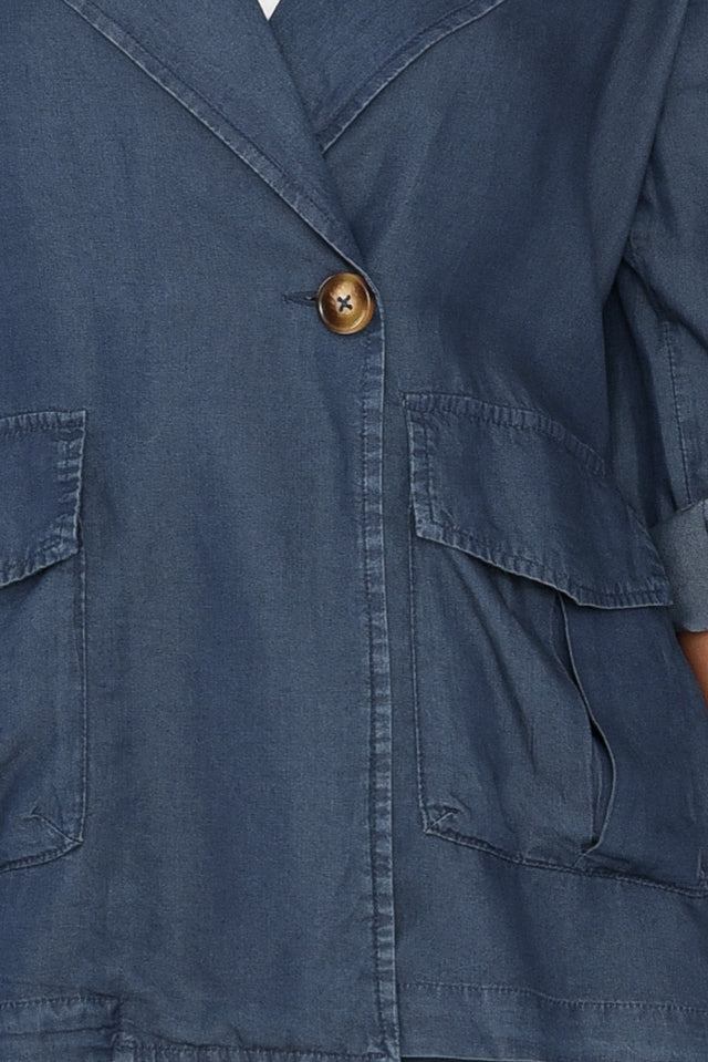 Lara Blue Denim Jacket