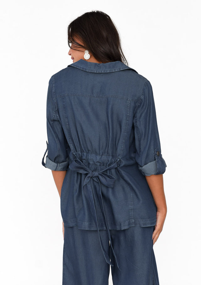 Lara Blue Denim Jacket