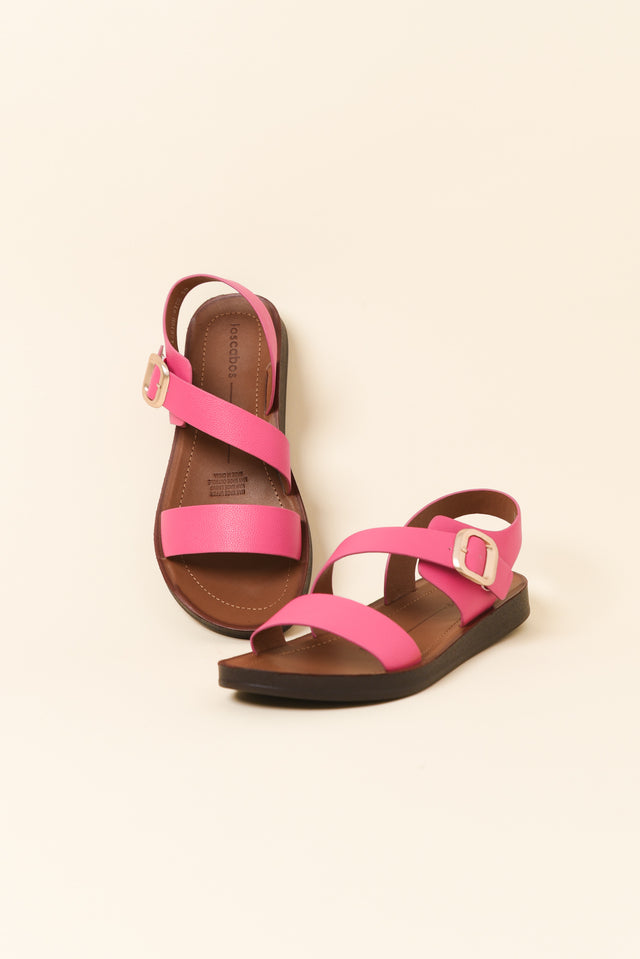 Leeigh Pink Buckle Sandal image 2