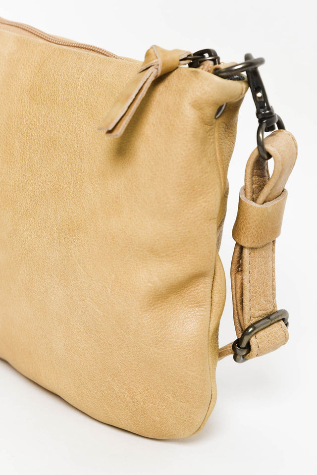 Leena Natural Leather Crossbody Bag