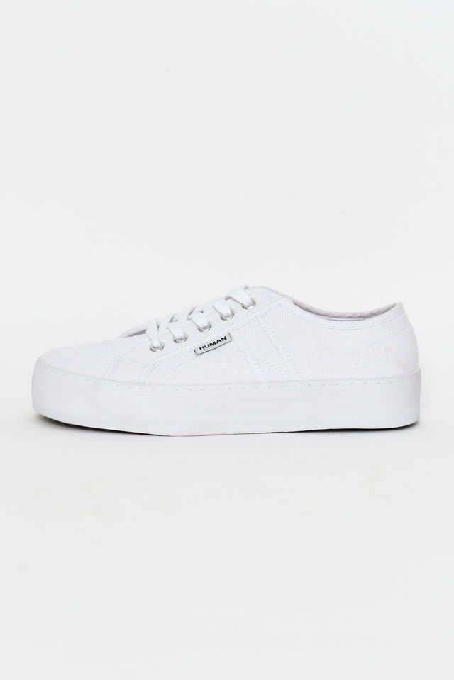 Lift White Canvas Sneaker