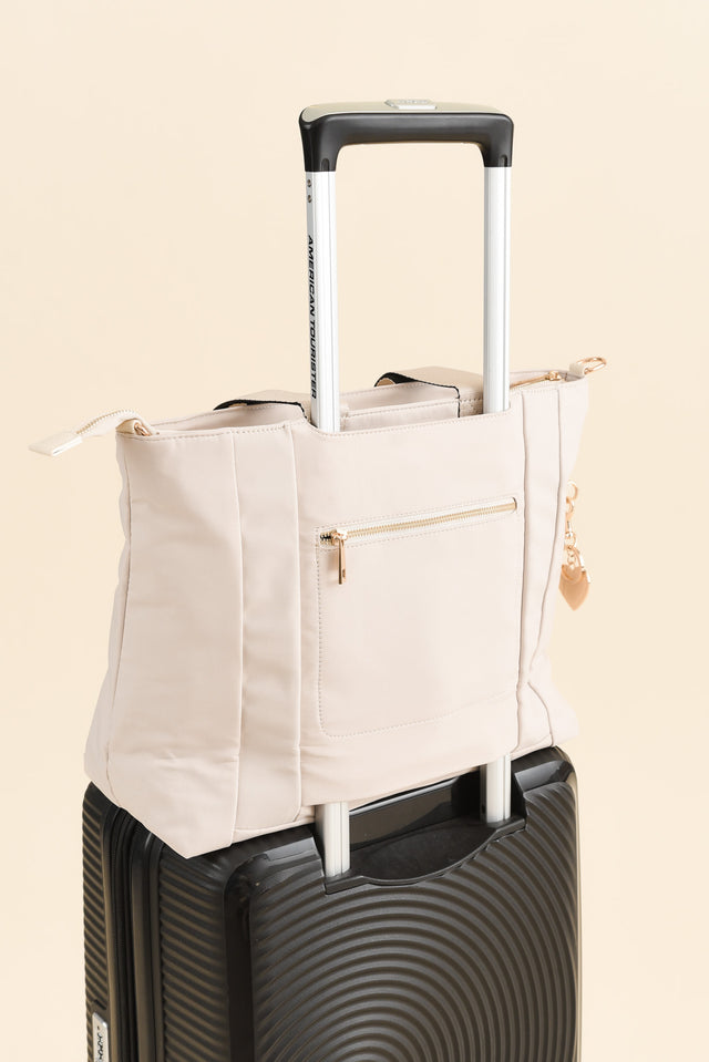 Lily Nude Travel Carry On Bag image 1